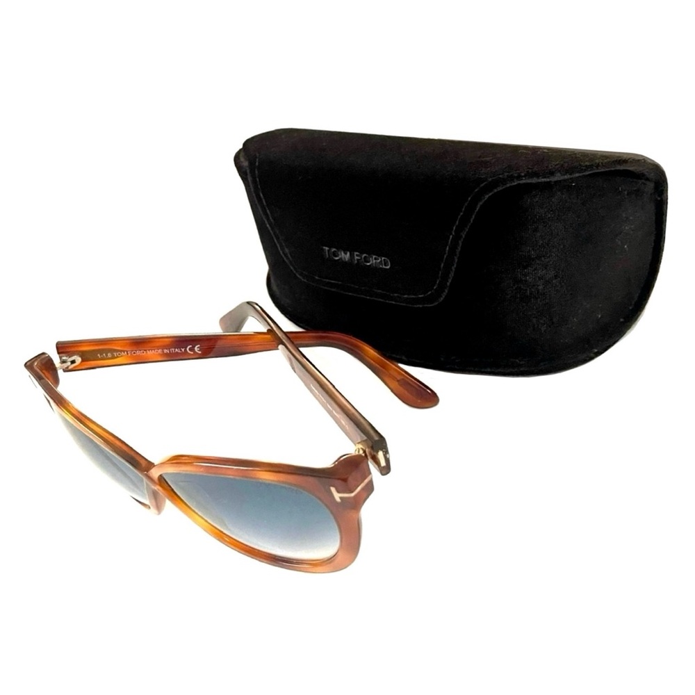 Tom Ford Arabella Blonde Havana Tortoise Shell Sunglasses TF511-53W 5901… - Picture 8 of 10